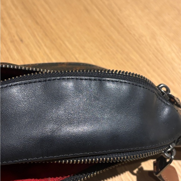 Coach Black and Brown Belt Bag - Picture 10 of 15